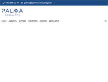 Tablet Screenshot of palma-consulting.com